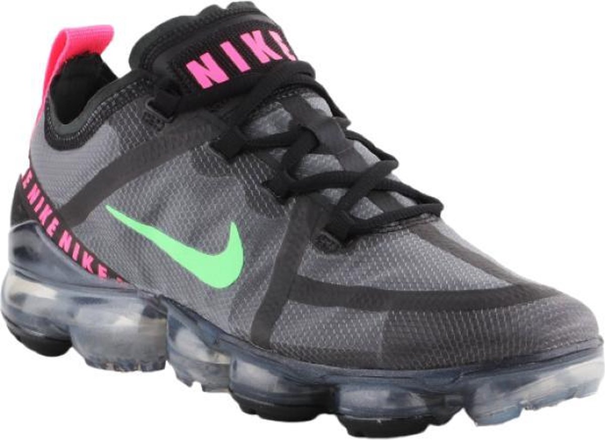 wanhoop Pat Lao Nike Vapormax 2019 Sneakers - Maat 44- zwart/grijs/groen/roze | bol.com