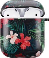 YONO AirPods Hoesje - Hard Case - Met Clip - Monstera