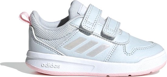 adidas Sneakers - Maat 27 - Meisjes - Lichtblauw/Wit/Roze | bol.com