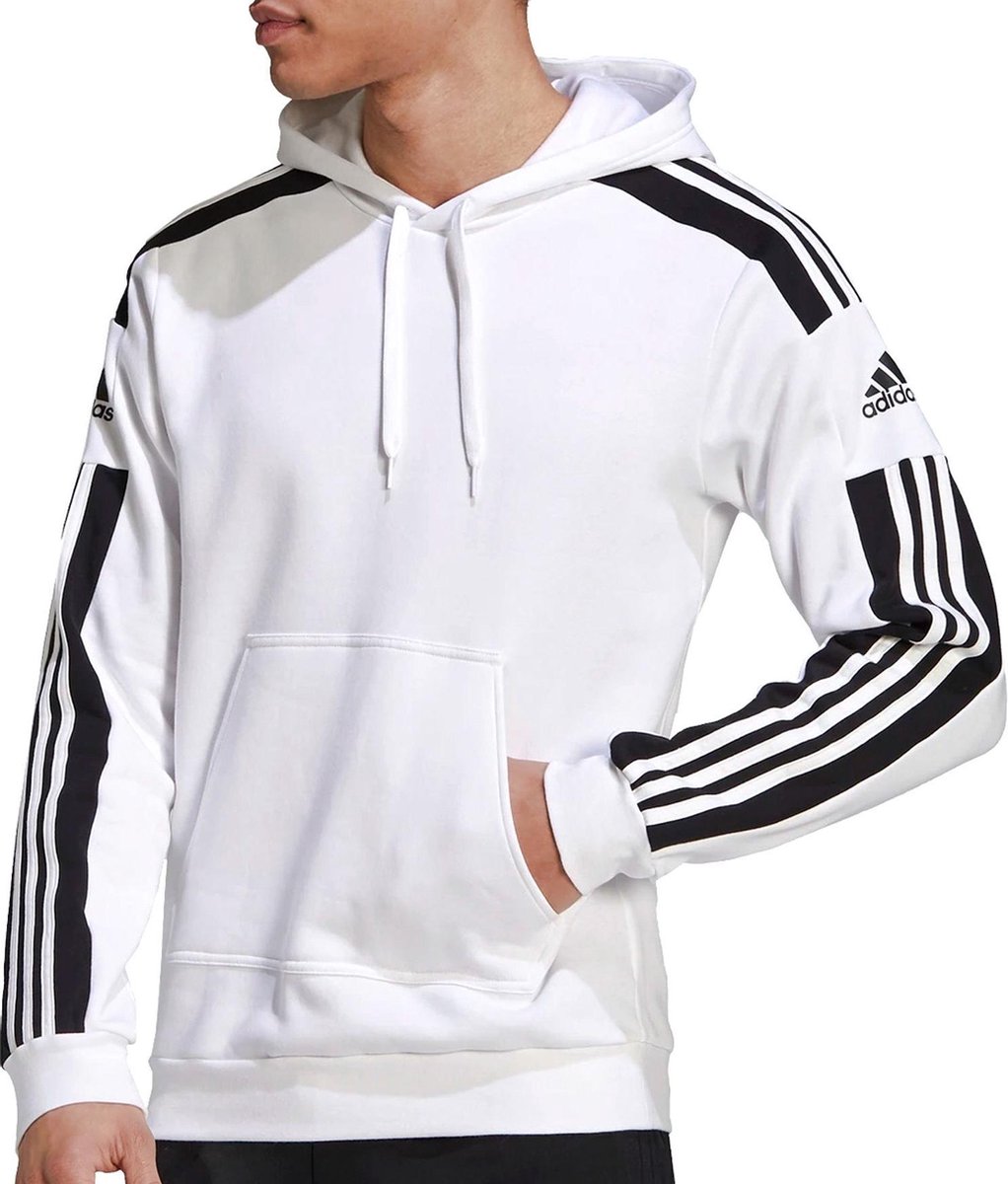 Adidas Squadra 21 Sweater Met Kap Heren - Wit | Maat: XL