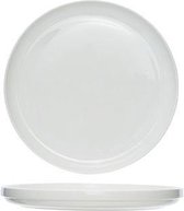 Stackable Wit Klein Dinerbord - Plat - Ø 26,5xh3cm