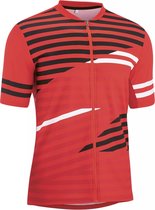 Gonso Agno Fietsshirt - Maat XL  - Mannen - rood/zwart/wit