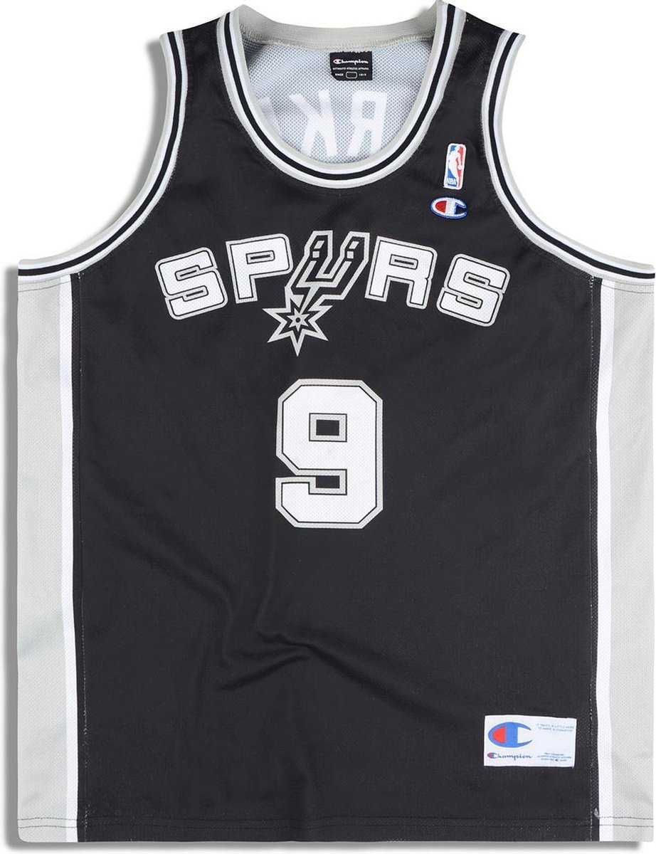Champion Tony Parker Spurs Shirt Zwart