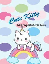 Cute Kitty coloring book for kids