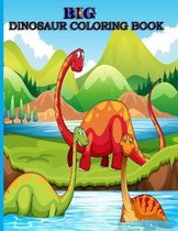 Big Dinosaur Coloring Book: Dinosaurs coloring book for kids Age 3-8 year old: