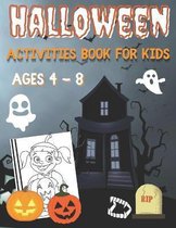 Halloween Activities Book for Kids