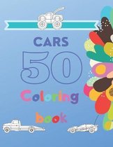 50 cars - Coloring Book