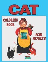 cat coloring book for adults