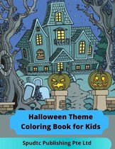 Halloween Theme Coloring Book for Kids