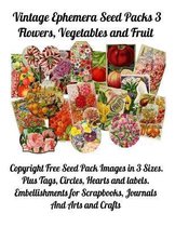 Vintage Ephemera Seed Packs 3