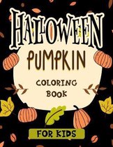 Halloween pumpkin coloring book for kids