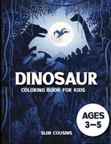 Dinosaur Coloring Book for Kids 3-5