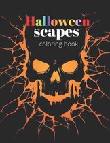 Halloween Scapes Coloring Book