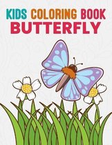 Kids Coloring Book Butterfly