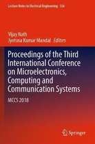 Proceedings of the Third International Conference on Microelectronics Computing