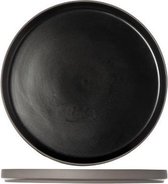 1350 Black - Zwart Dessertbord - Ø 22xh2cm