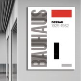Bauhaus DESSAU Expo 1925-1932 Poster - 15x20cm Canvas - Multi-color