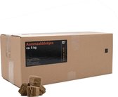 Aanmaakblokjes, 100% natuurlijk product, doos ca. 5 kg