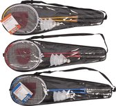Badmintonset ST Donnay Htf Incl 2 Rackets 3Shuttles 1 Carrybag