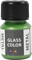 Glas- & Porseleinverf Glass Color 30 ml Metallic groen