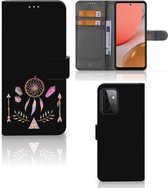 Smartphone Hoesje Geschikt voor Samsung Galaxy A72 Book Style Case Boho Dreamcatcher