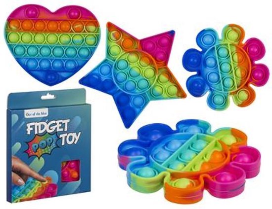 Paquet de Toys POP IT® Fidget 3 pièces - Haricots - Jouet Pop It