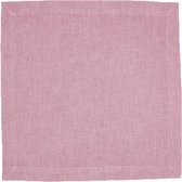 Table Style - servet linnen - stone-washed – kleur oud roze - 6 stuks