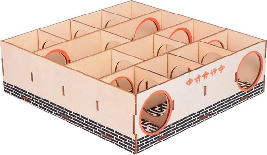 Labyrinthe Rongeur Animal Fun - Labyrinthe en bois - Balle de rongeur - Labyrinthe de ...