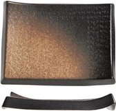 Shoshu Japans Goud Dessertbord - Ontbijtbord - 23x17cm