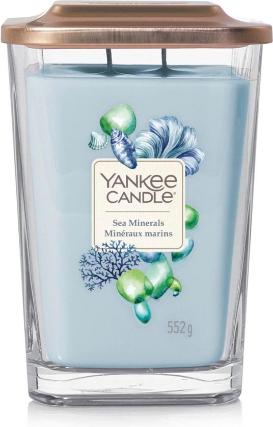 Yankee Candle Elevation Large Geurkaars - Sea Minerals
