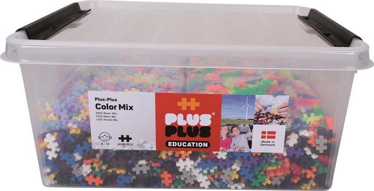 Plus-Plus educatie Color Mix - 6000 stuks