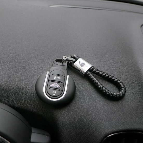 MINI COOPER porte-clés voiture - marque de voiture logo - Cuir et métal -  25 marques... | bol.com