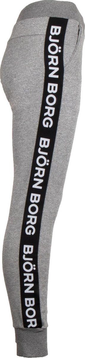 Nachtvlek mentaal diep Bjorn Borg LOGO PANTS B SPORT Dames Loungewear broek - Grijs - Maat 40 |  bol.com