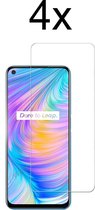 Realme Q2 Screenprotector - Beschermglas Realme Q2 Screen Protector Glas - 4 stuks