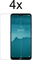 Nokia 6.3 Screenprotector - Beschermglas Nokia 6.3 Screen Protector Glas - 4 stuks