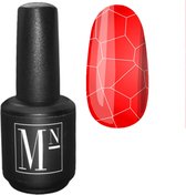 Moen Nails Gellak - Crackle Red - Glanzend/Barstend - UV/LED