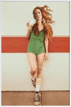 JUNIQE - Poster in kunststof lijst Venus Chillout -30x45 /Groen &
