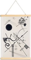 JUNIQE - Posterhanger Kandinsky - Untitled (Drawing 4) -30x45 /Wit &