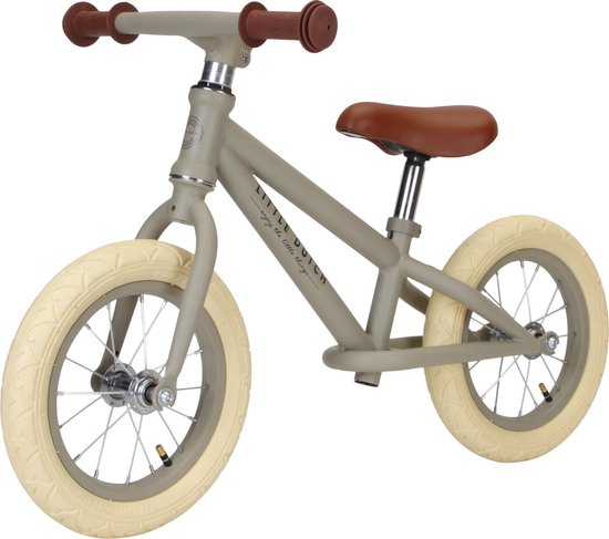 Little Dutch Loopfiets - Olive Matt