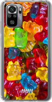 6F hoesje - geschikt voor Xiaomi Redmi Note 10S -  Transparant TPU Case - Gummy Bears #ffffff