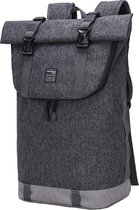 EV®  Roll Top laptop rugzak voor dames en heren | waterdichte wandelugzak | lichte en casual rugzak | stijlvolle schooltas