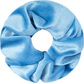 Scrunchie Velvet Lichtblauw - Haaraccessoires