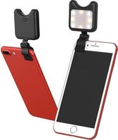 Selfie Light / Flash light Smartphone Lens Clip-On LED -verlichting -Mangry