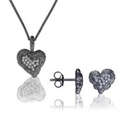 Orphelia SET-7082/2 - Ketting(en) met oorbel(len) - Zilver 925