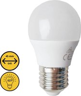Proventa LED lamp met grote E27 fitting - diameter van ⌀ 45 mm - 1 x LED G45 Peerlamp
