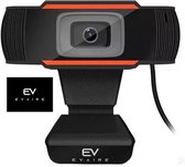 Evaire Webcam voor PC - Webcam met microfoon - Full HD webcam - Resolutie (1920 x 1080) - Webcam 1080P Autofocus - Microfiber - Webcamera