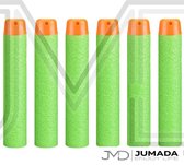 Universele Dartpijltjes geschikt voor NERF Blasters - Pijltjes - Darts - Bullets - 10 stuks - Fluor Groen