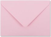 Baby roze C7 enveloppen 8,2 x 11,3 cm 100 stuks