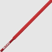 Rode Goalies Slim Rond 4 mm x 125 cm - Voetbalschoen veter - MrLacy Hexagrip Red