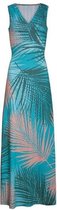 Smashed Lemon Jurk Sleeveless Fancy Leaves L